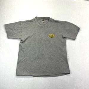 Gotcha Dragon Graphic T-Shirt Mens L Grey Vintage 90s Surf Skate Short Sleeve